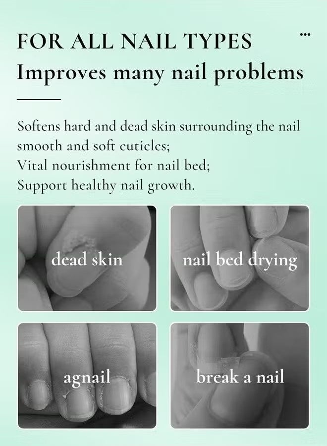 AuQuest Cuticle Care Oil - Deep Acting Cuticle Oil, Nail Hardener, Nourishes, Moisturizes, Moisturizes Dry And Cracked Nails, Nourishes And Softens Cuticles - Image 2